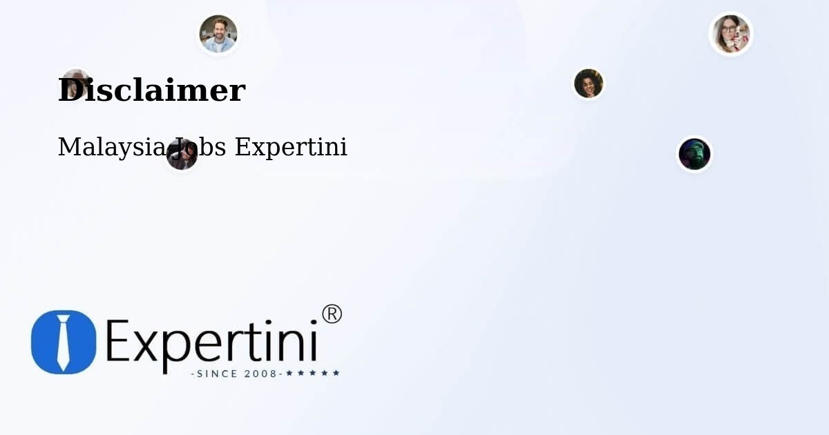 Disclaimer – Peringat - Malaysia Jobs Expertini